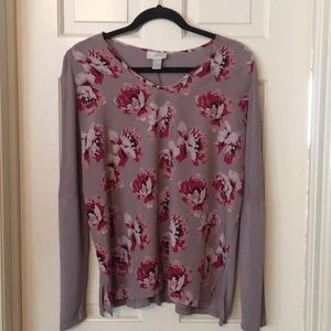 Ann Taylor Loft floral top